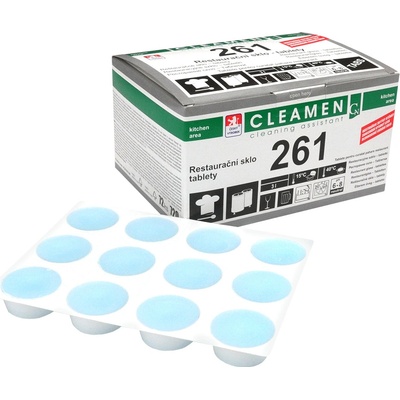 CLEAMEN 261 RESTAURAČNÍ SKLO TABLETY 720G