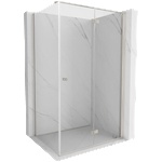 Mexen Mist-F сгъваема душ кабина дясна 70 x 100 см, прозрачна, матиран никел (8A6T-070-100-97-00-P)