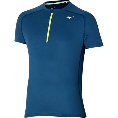 Mizuno Pánske tričko Trail DryAeroFlow Tee Gibraltar Sea