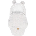 Meowbaby Бебешко одеяло от шерпа в цвят слонова кост 45x80 cm - Meowbaby (MBEOT07)