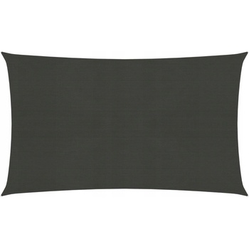 vidaXL HDPE 160 g/m² 3 x 5 m antracitová