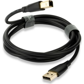 Image 1 of QED Кабел QED - Connect QE8214, USB/USB-B, 0.75 m, черен (QE8214)