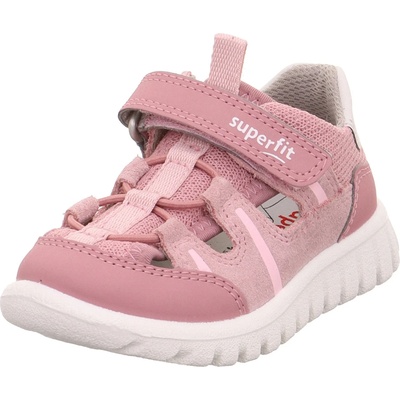 Superfit Детски сандали Superfit Kid's Sport7 Mini Sandals - Rosa / Hellgrau - размер 27 (EU) (702-4406-0418)