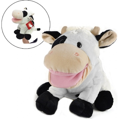 TFY GB1644 Maňuška na ruku kravička 40 cm