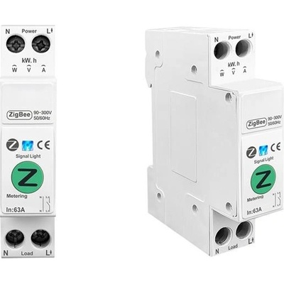 IMMAX NEO SMART elektronický istič jednofázový 1-63A, meranie spotreby, Zigbee 3.0, TUYA
