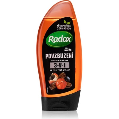 Radox Men Invigorating душ-гел за мъже 3 в 1 225ml