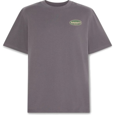 Timberland Мъжка тениска Timberland Gas Station Back Graphic Tee T-shirt - Blackened Pearl (216-8621-0111)