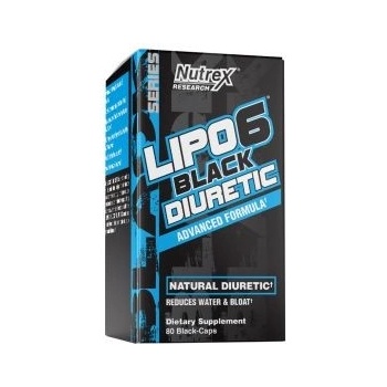 Nutrex Lipo 6 Black Diuretic 80 kapsúl