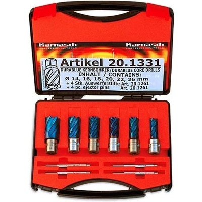 Karnasch Sada jádrových vrtáků Karnasch BLUE-LINE PRO 30