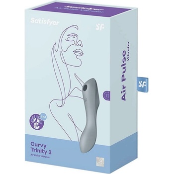 Satisfyer Curvy Trinity 3 sivý