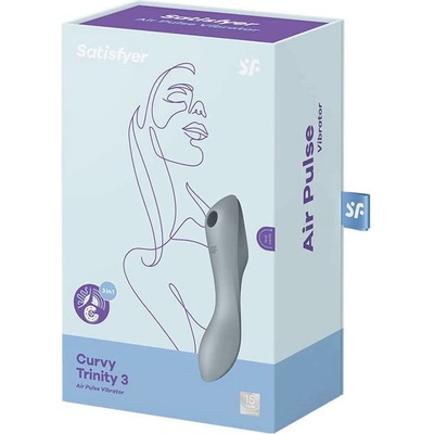 Satisfyer Curvy Trinity 3 sivý