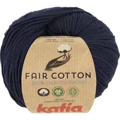 Katia Fair Cotton 05 námornícka modrá