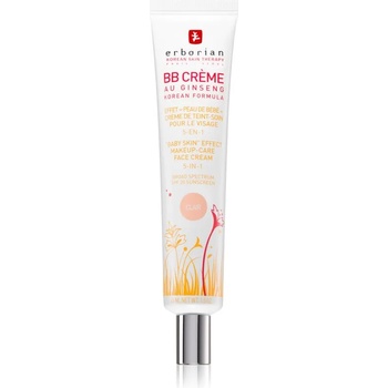 Erborian BB Cream тониращ крем за съвършен вид на кожата на лицето SPF 20 големи опаковки цвят Clair 40ml