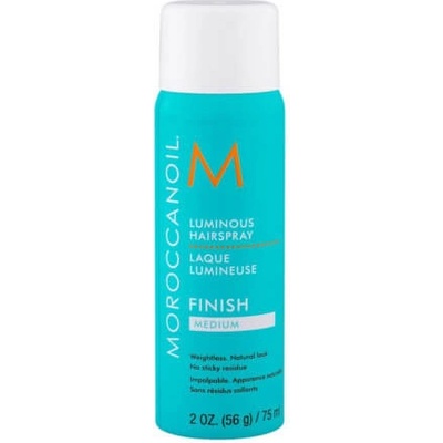 Moroccanoil Lak na vlasy so stredne silnou fixáciou pre ženy Luminous (Hairspray Finish Medium) 75 ml