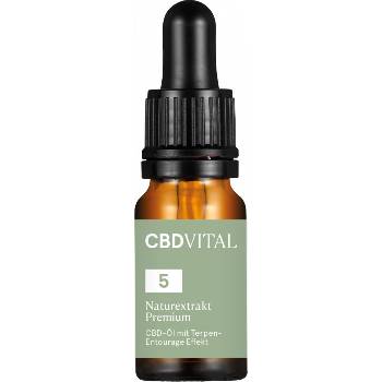 CBD Vital Přírodní extrakt PREMIUM CBD olej 5% 500 mg 10 ml