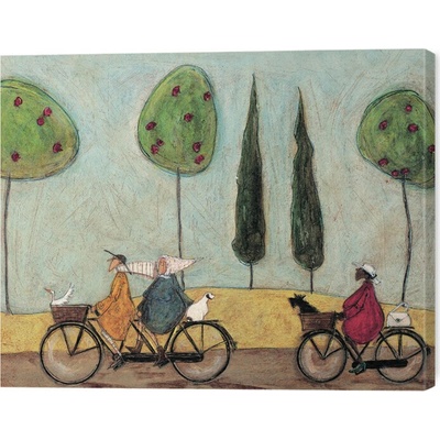 Obraz na plátne Sam Toft - A Nice Day For It, 2 - 50×40 cm