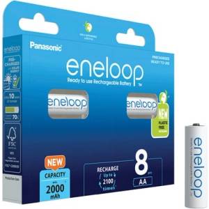 Panasonic Panasonic Eneloop батерия AA, 8 бр (8014661)