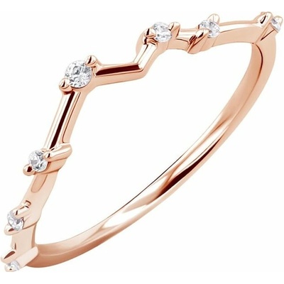 Eppi snubní prsten s diamanty Kosta R46456