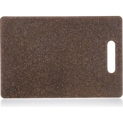 BANQUET Prkénko krájecí plastové GRANITE Dark Brown 36,3 x 27,5 x 0,75 cm