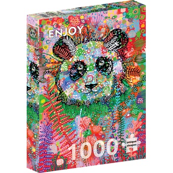 Enjoy - Puzzle Enigmatic Panda - 1 000 piese