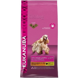 EUKANUBA Adult Weight Control Small & Medium Breed 15 kg