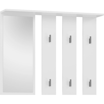 TP Living Předsíňový věšák Parma bílý – Zboží Mobilmania