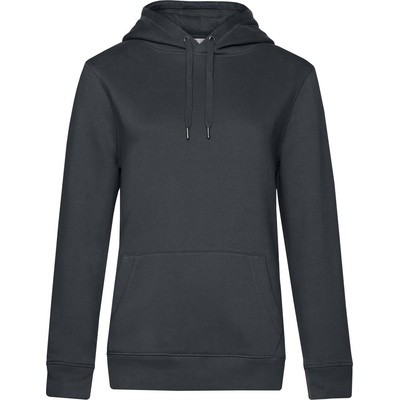 B&C Collection B&C QUEEN HOODED_° / Дамски суичър с качулка - антрацит XS (01W02Qa9700)