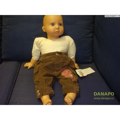 DANAPO Hnědé manšestráky