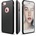 elago S7 Slim Fit Soft Case + HD Clear Film - тънък силиконов калъф и HD покритие за iPhone 8, iPhone 7 (черен-мат)