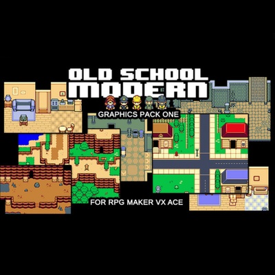 RPG Maker VX Ace - Old School Modern Graphics Pack