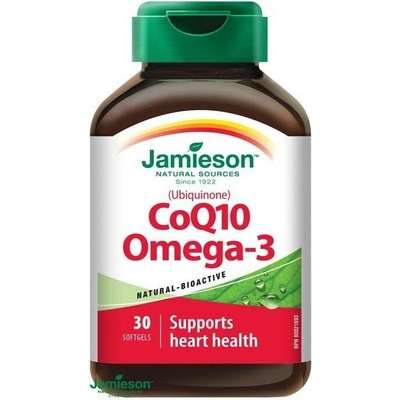 Jamieson Koenzym Q10 s Omega-3 30 tablet