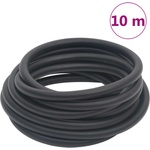 vidaXL Хибриден маркуч за въздух черен 0, 6" 10 м гума и PVC (154494)
