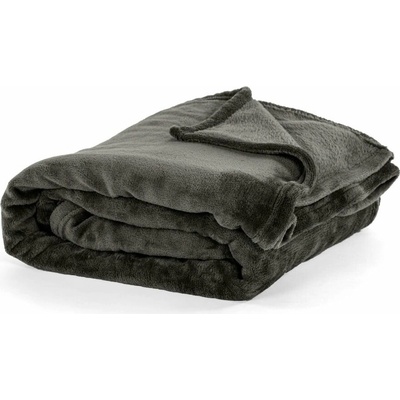 Tiseco Home Studio Cosy deka šedá/tmavá 150x200