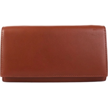 ITALSKÉ Hnědá kožená peněženka NA 8285 cuioio