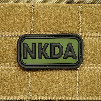 JACKETS TO GO Nášivka KRV NKDA plast OLIV