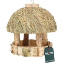 Esschert Design Kŕmidlo pre vtáky nástenné 27,6 x 25,8 x 24,5 cm drevené