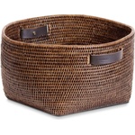 Decor Walther Кошница за съхранение Basket кръгла ратанова кафява (0941192)