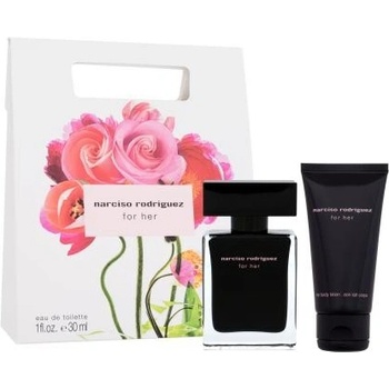 Narciso Rodriguez For Her darčekový set toaletná voda 30 ml + telové mlieko 50 ml