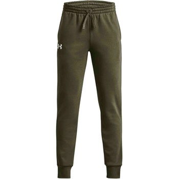 Under Armour RIVAL FLEECE JOGGERS khaki biela