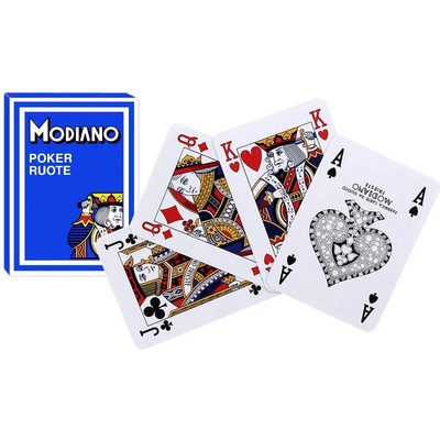 Modiano Покер карти Modiano Poker Route - син гръб