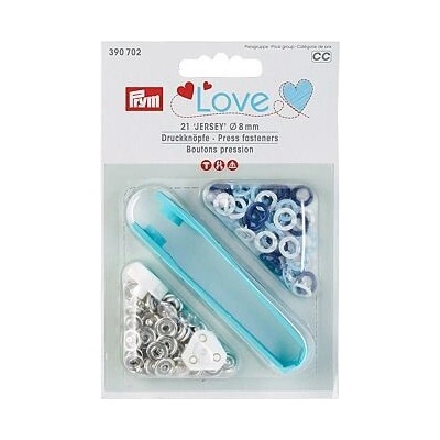 PRYM Knoflík stiskací JERSEY 8 mm - červený – Hledejceny.cz