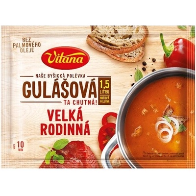 Vitana Naše Byšická polévka Gulášová velká rodinná 184 g