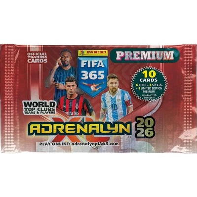 Panini fifa 365 2025/2026 - adrenalyn карти - premium packet