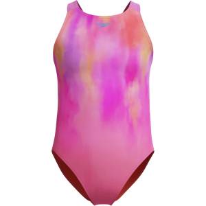 Speedo Цял бански girls print pulseback 1pc