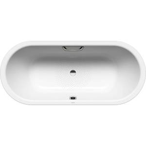 KALDEWEI Ambiente - Вана Classic Duo Oval 112, 160x70 см, с отвори за дръжки, противоплъзгаща повърхност, бяла 291310220001 (291310220001)