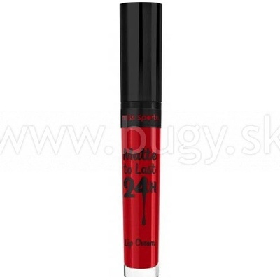 Miss Spo pery Matte To Last 24h Lipstick vodeodolný matný rúž na pery 300 Vivid Red 3,7 ml