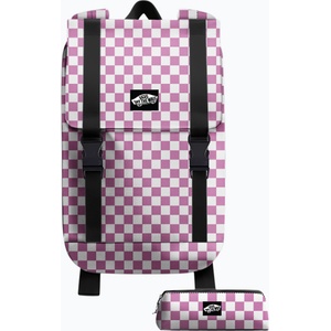 Vans Градска раница Vans Utility 18 l Checkerboard Pink Fizz