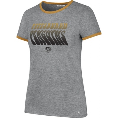 Dámské Tričko Pittsburgh Penguins Letter Ringer
