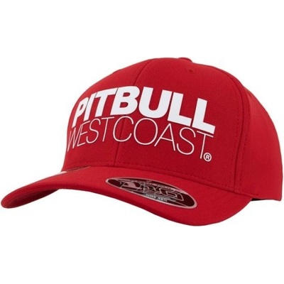 PitBull West Coast Snapback SEASCAPE červená