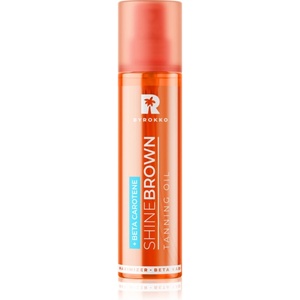 BYROKKO Shine Brown Beta Carotene олио за загар 150ml